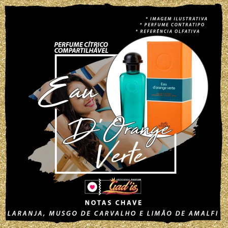 Perfume Similar Gadis 898 Inspirado em Eau d'Orange Verte Contratipo